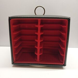 VTG Savoy 8-Track Audio Tape Case Rack Storage Spinner Carousel 24-Slot Tabletop